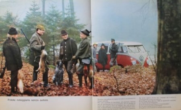 Volkswagen T1 Transporter Modelprogram 1965 Carbrochure  (3060)